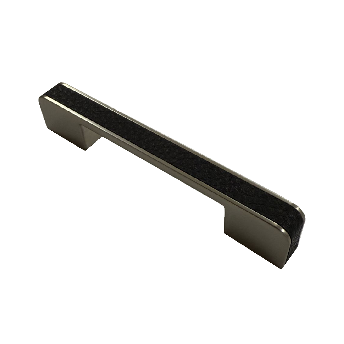 HardwareCity BLACK LEATHER Cabinet Handles 115MM SCANDINAVIA SCANDIBK-96